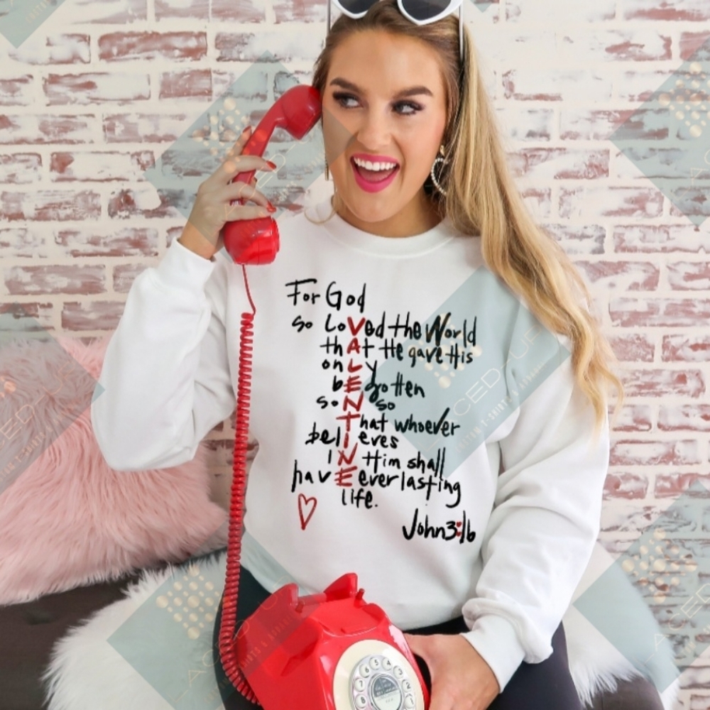 God/Valentine Sweater